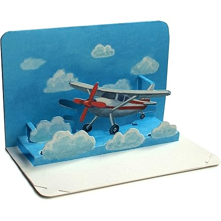 Design 3d Decoration Aerodone Fait Main Carte Pop Up Avion Planeur V Ux Carte Cadeau Livraison Gratuite Amazon Fr Fournitures De Bureau