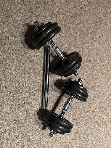 Amazon | PROIRON (プロアイロン) 30kg 鋳鉄製 調節可能なダンベル