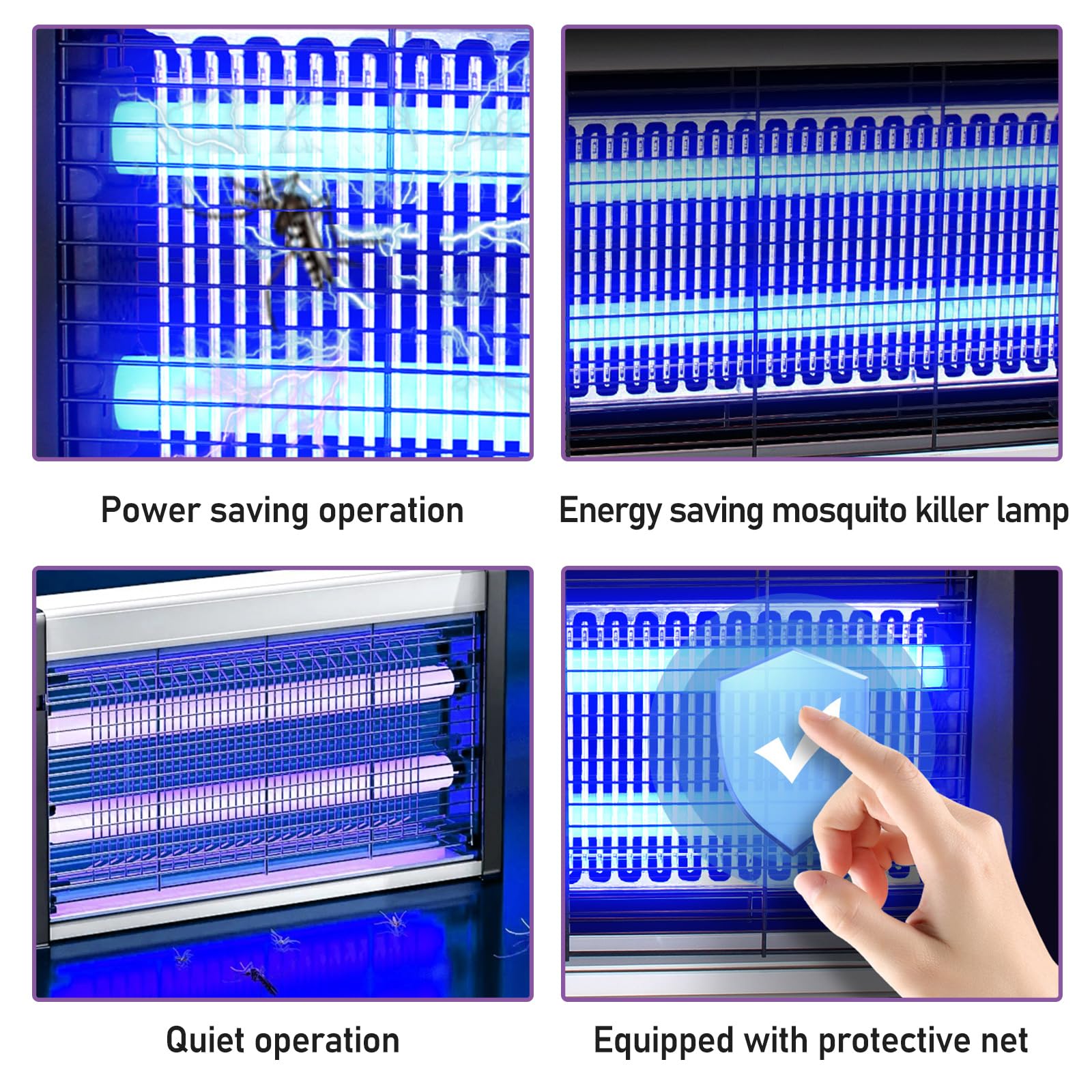 Elektryczna pułapka na owady, 2500 V, 6 W, ze światłem UV, elektryczna, pułapka na komary, owady, pułapka na komary, mole i muchy