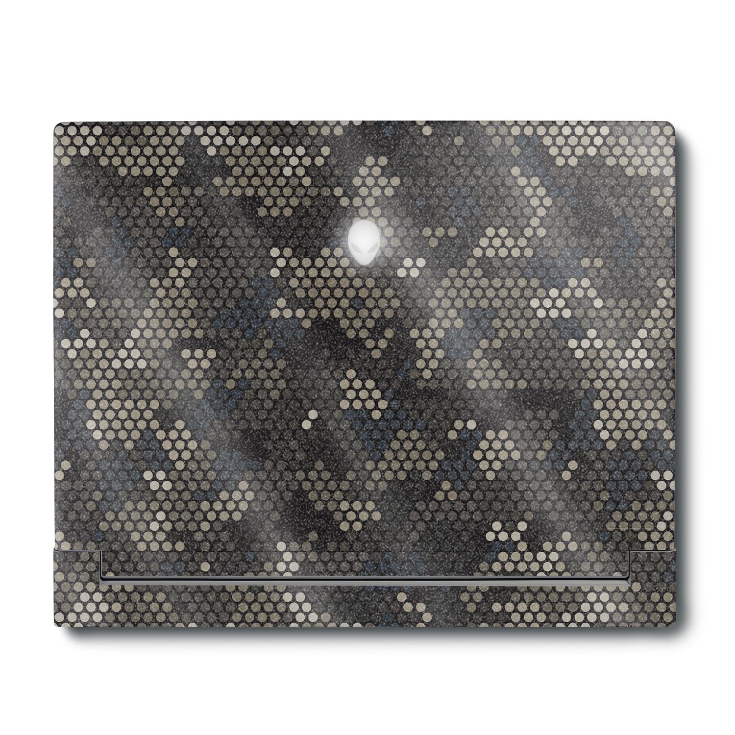 MightySkins Glossy Glitter Skin Compatible with Alienware X16 R1 (2023) Full Wrap Kit - Camo Dots | Protective, Durable High-Gloss Glitter Finish | Easy to Apply &amp; Change Styles | Made in The USA