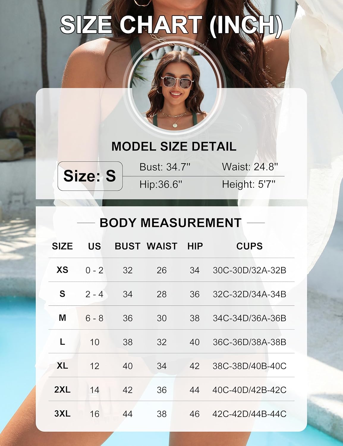 Blooming Jelly Womens Tankini Swimsuits Modest Tummy Control Bathing Suit Two Piece Swim Suit 2025 Swimwear with Bottoms - Image 6