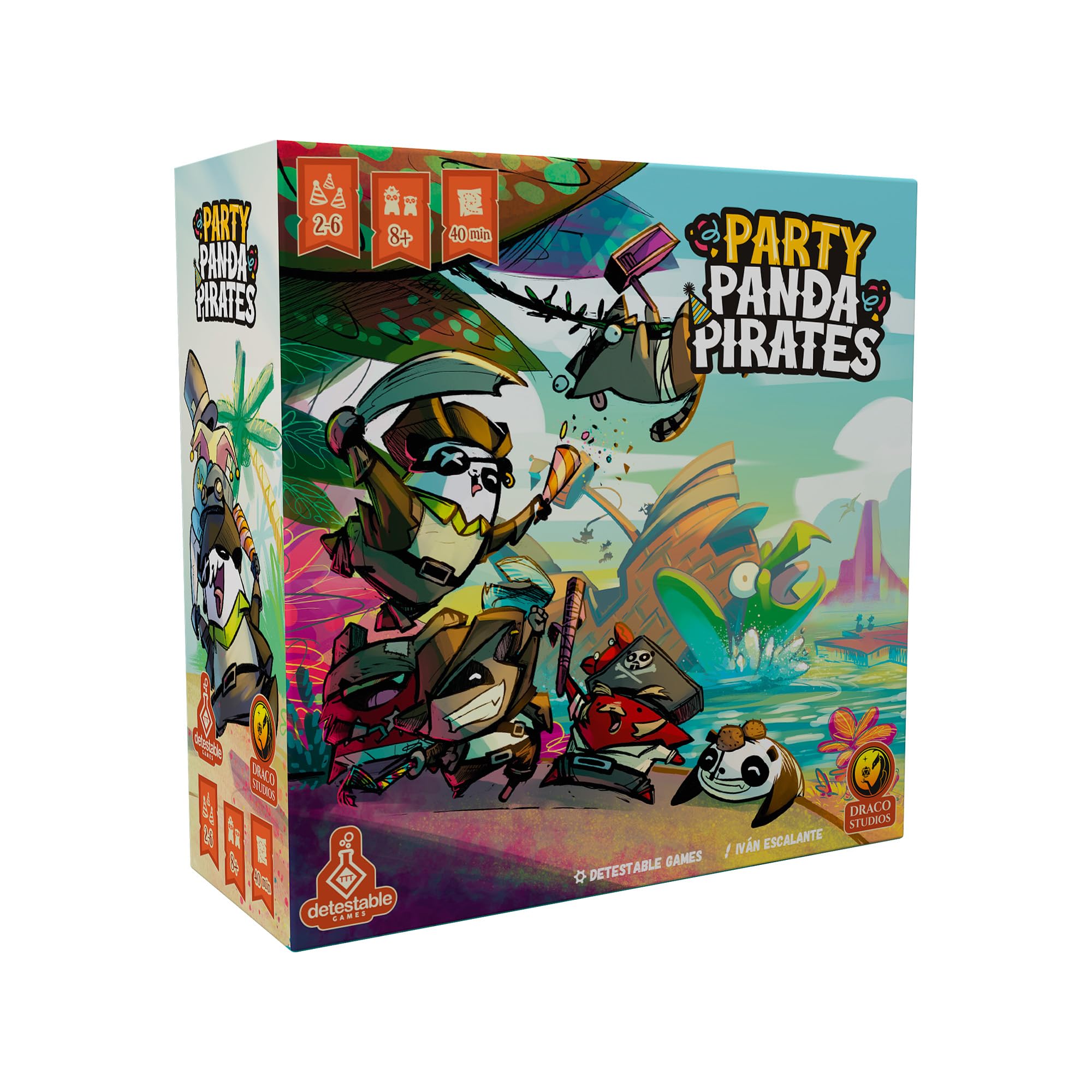 La Compagnie des Jeux | Party Panda Pirates | Soyez le meilleur Panda Pirate ! | Naviguez dans l'archipel à la recherche de fêtes et de trésors | Jeu en espagnol