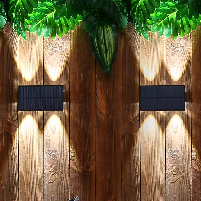 Lumisky Lumisky Set van 2 witte led-wandlampen op zonne-energie, 2 x BLINKY H18 cm photo 3