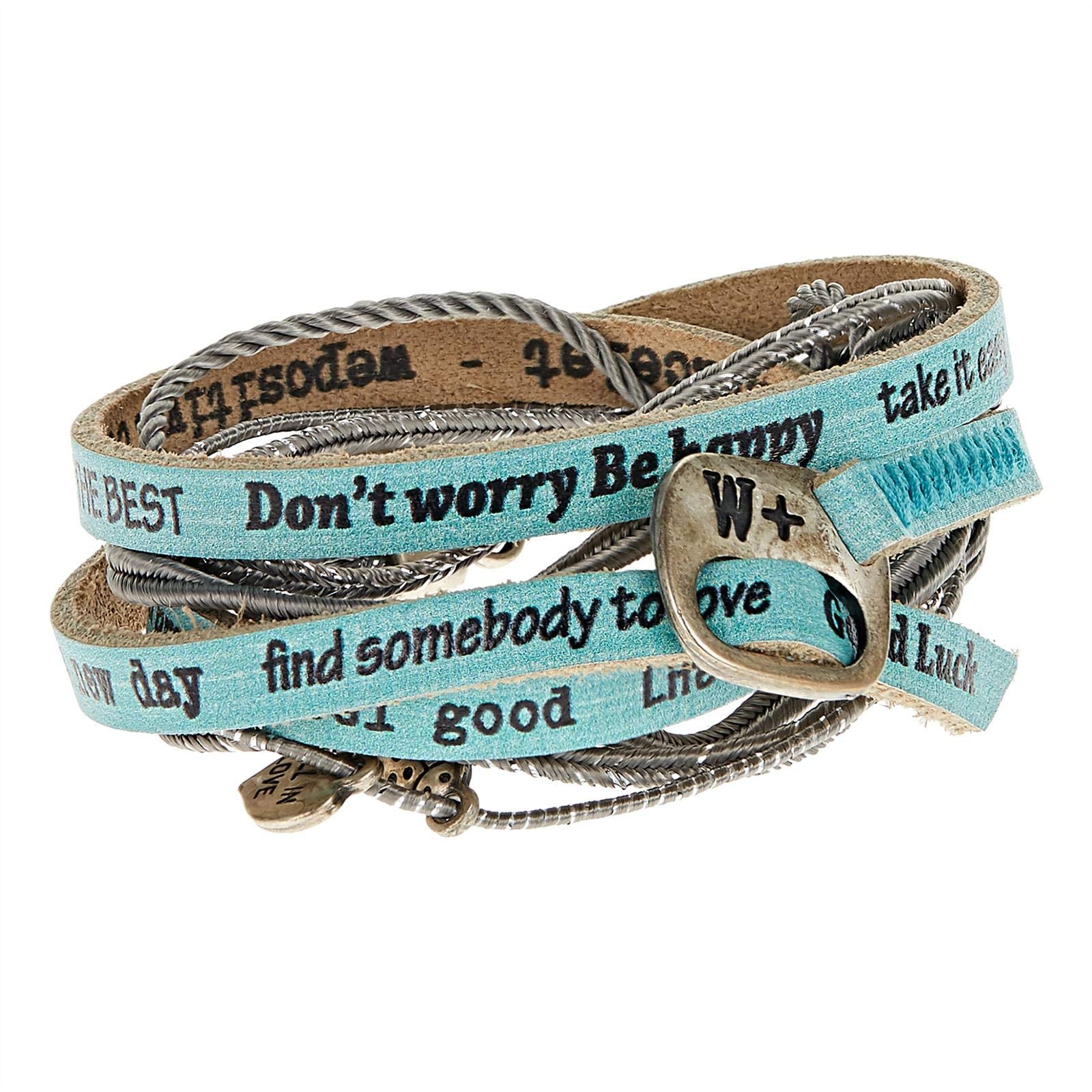 We Positive NI506 Leather Nice Collection Bracelet for Women
