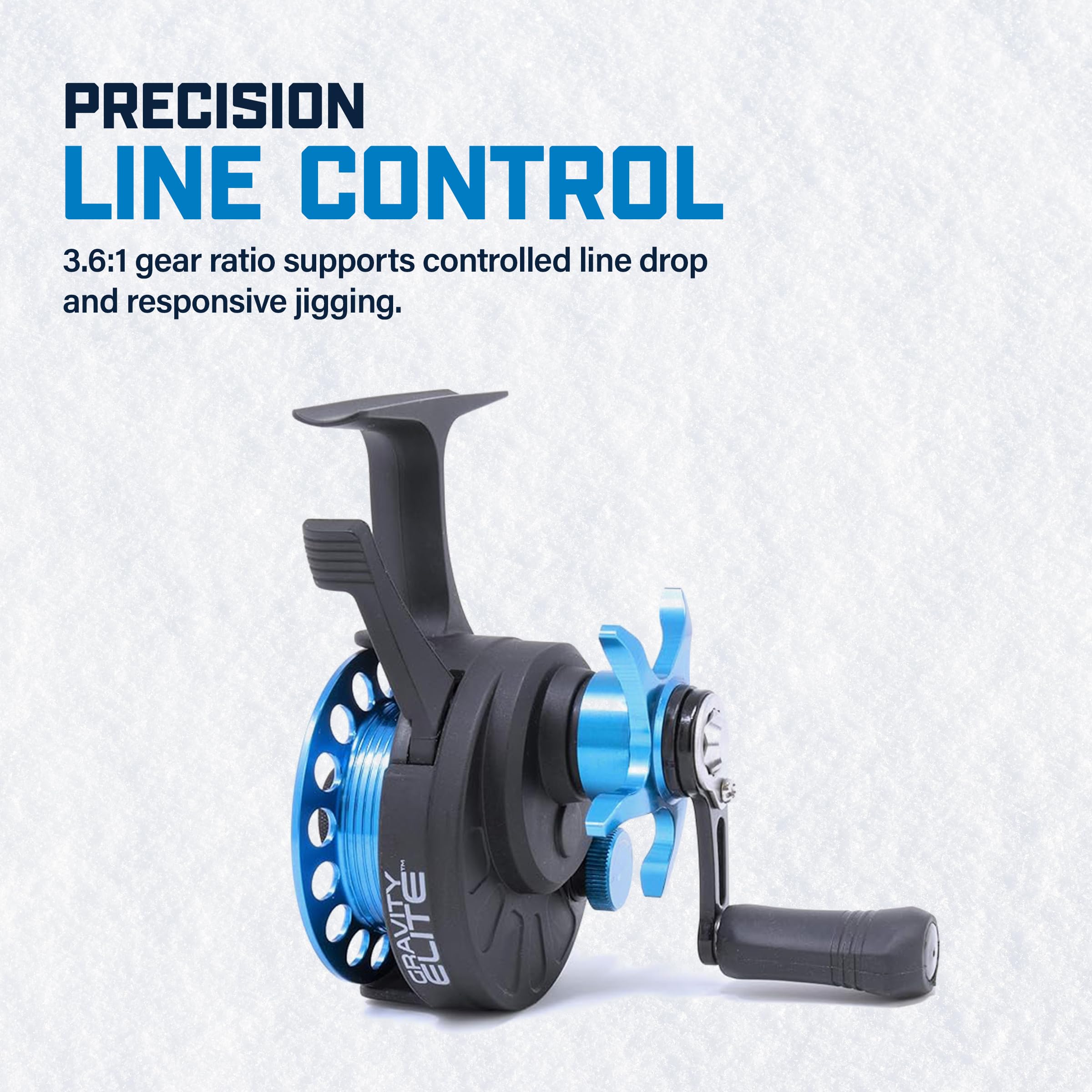 8 fishing inline reel Ice CNC Aluminum Spool, 3+1 Bearings, 2.8:1 Gear Ratio, Magnetic Drop & Star Drag The 13 Fishing Descent Inline Ice Reel will help you dominate on the ice this winter 13 Fishing Descent Aluminum Inline