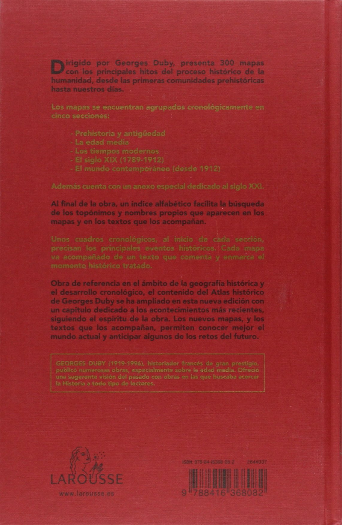 Atlas Histórico Mundial G.Duby (Larousse - Atlas)