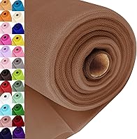 Vista 77 de Rollos de tela de tul blanco de 54 pulgadas por 20 yardas, perno de carrete de tutú para decoración de bodas, falda tutú de baby shower, envoltura