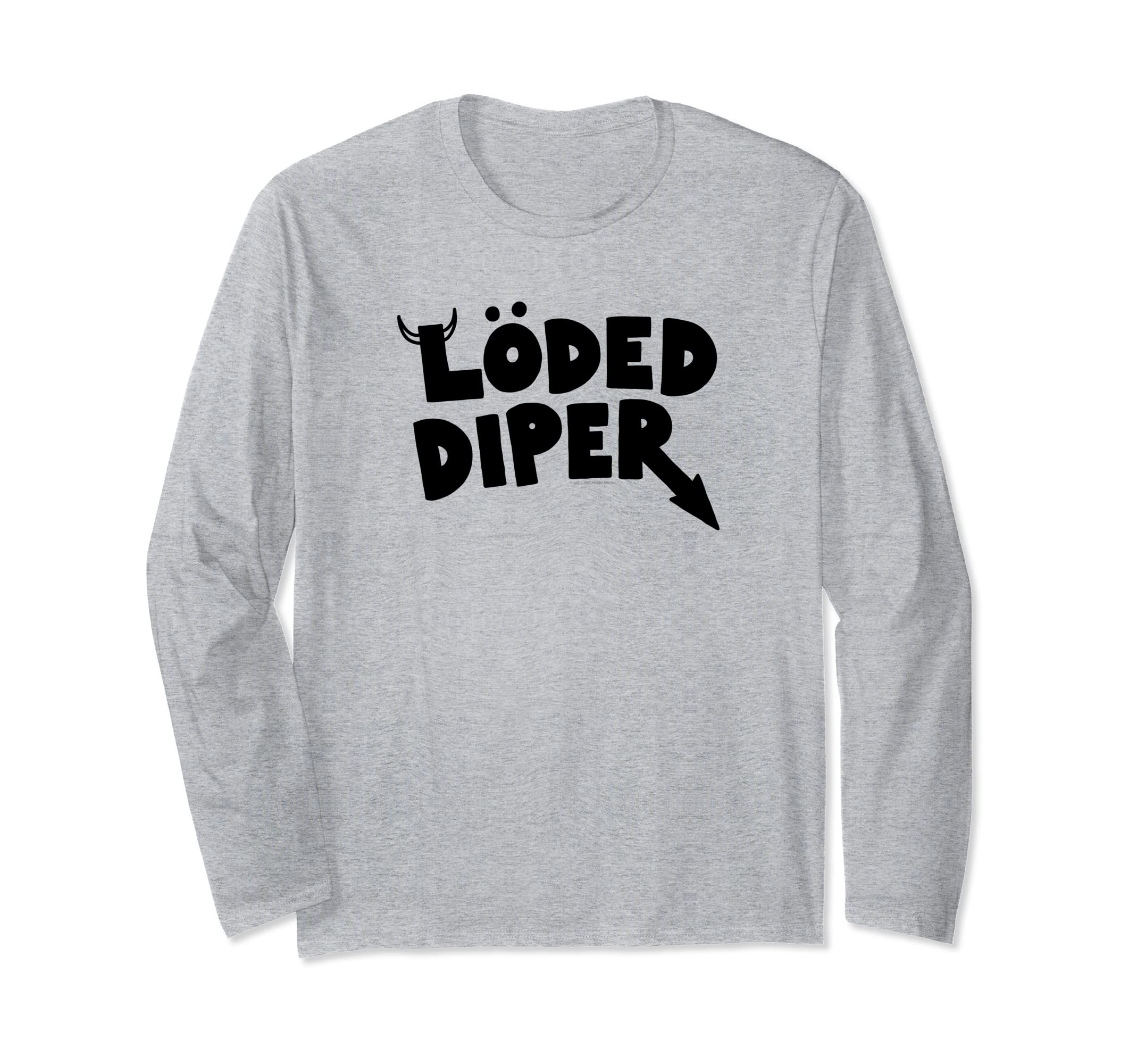 Diary Of A Wimpy KidLÖDED DIPER Logo Long Sleeve T-Shirt