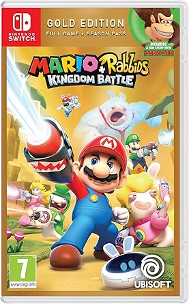 Mario Rabbids Kingdom Battle Gold Edition Nintendo Switch Game Amazon Fr Jeux Video