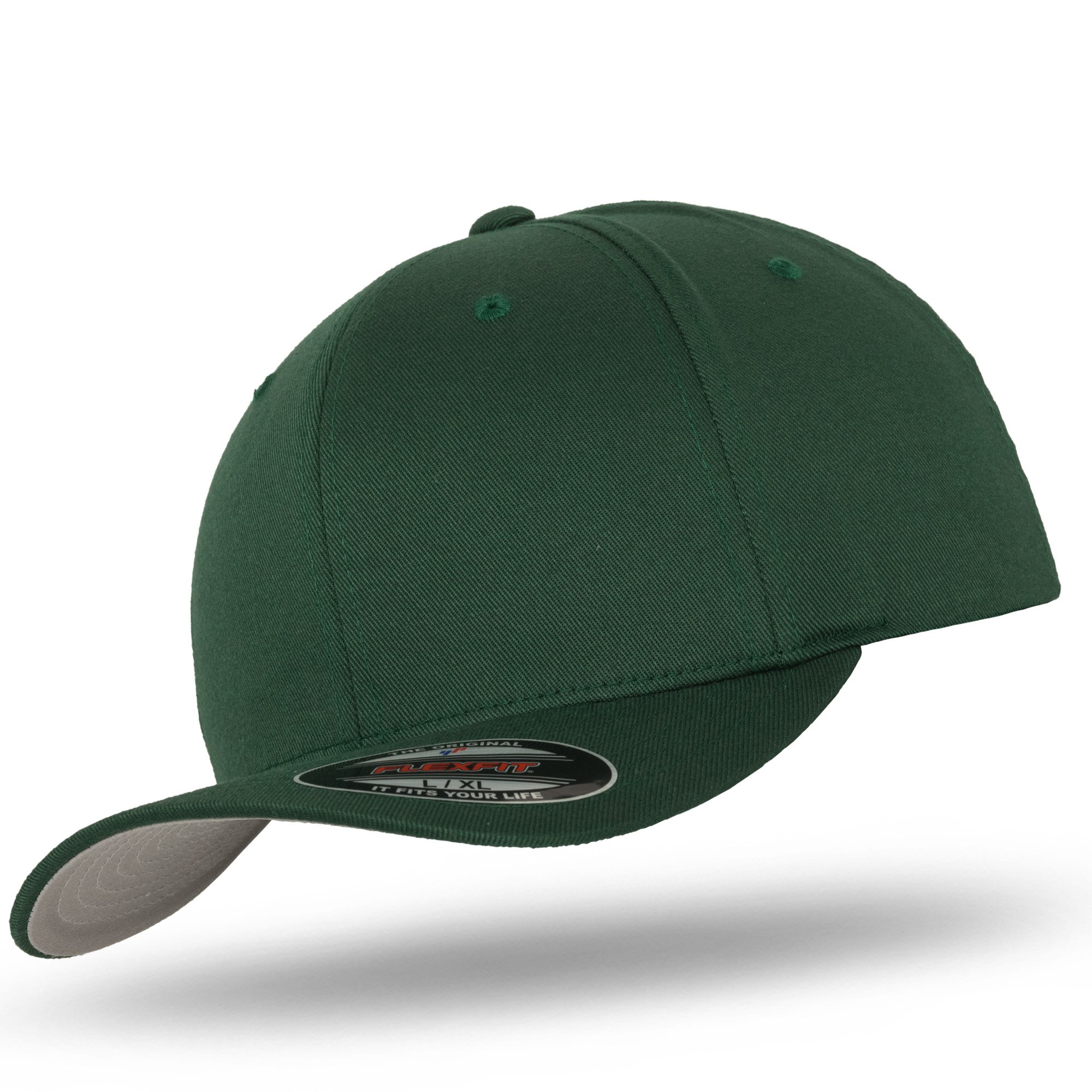 Flexfit Basecap Baseball Cap Kappe im Bundle mit UD Skull Bandana in vielen Farben