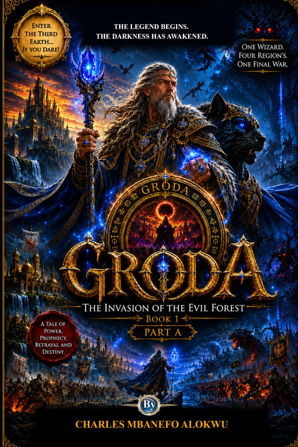 GRODA: THE INASION OF THE EVIL FOREST: An Epic African Fantasy of Destiny, Power, and the Legendary Ring of the Dark Ages (GRODA)