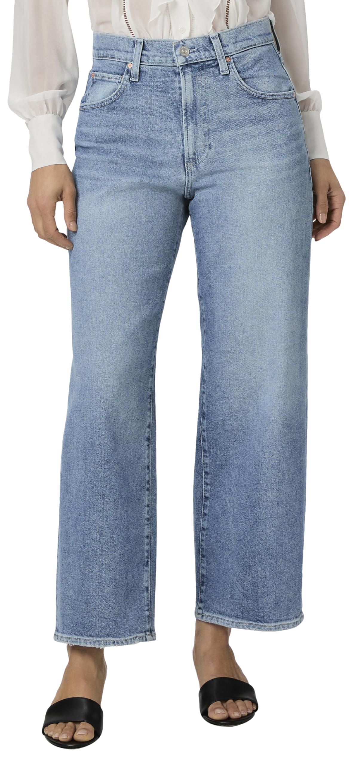 Paige Women's Khristen Distressed Cameron Ankle Jeans, 30