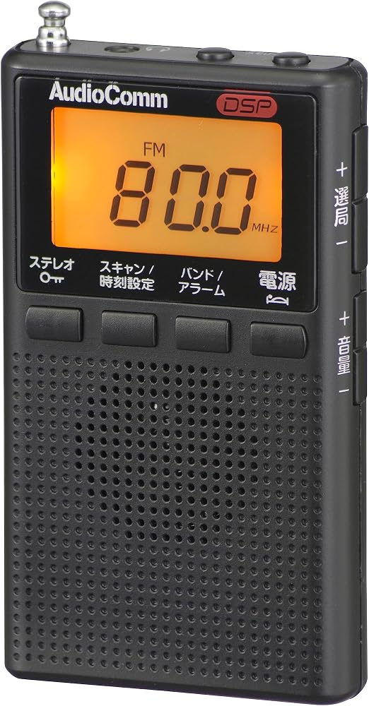 オーム DSPポケットラジオ