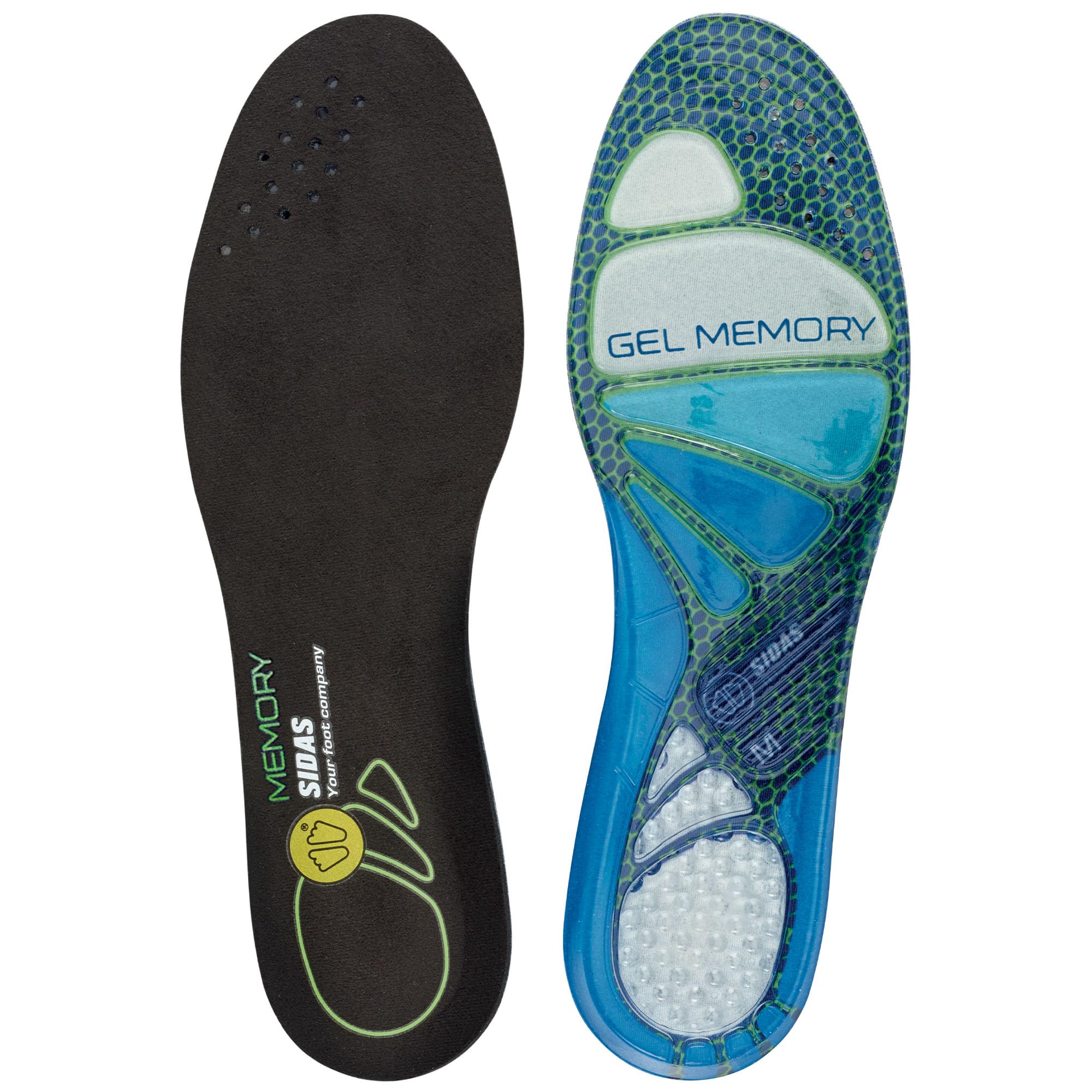 SIDAS Adult Cushioning Memory Outsole, Blue, XL/10-11