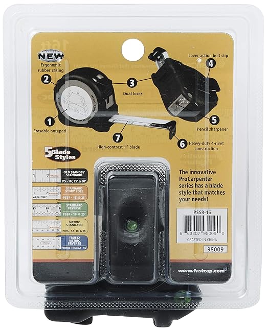 FastCap PSSR-16 Cinta Métrica 16 Pies Profesional miniatura 5