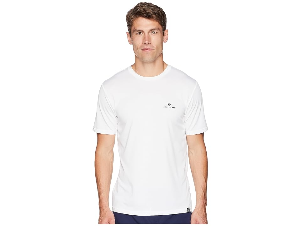 

Rip Curl Search Series Short Sleeve (White) Men's Swimwear