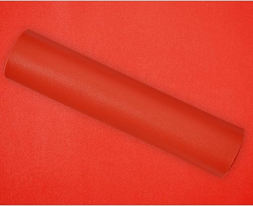 Vista 22 de RAMYA Hojas de piel sintética de color liso liso (7.8 x 53 pulgadas), piel sintética muy adecuada para hacer aretes, manualidades, lazos, costura