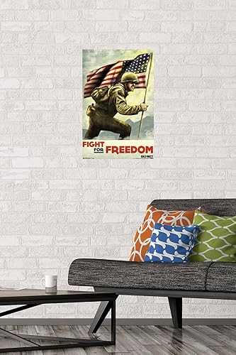 Miniatura 2 de Trends International Call of Duty WWII - Póster de pared de lucha, 14.725 x 22.375 pulgadas, versión premium sin marco