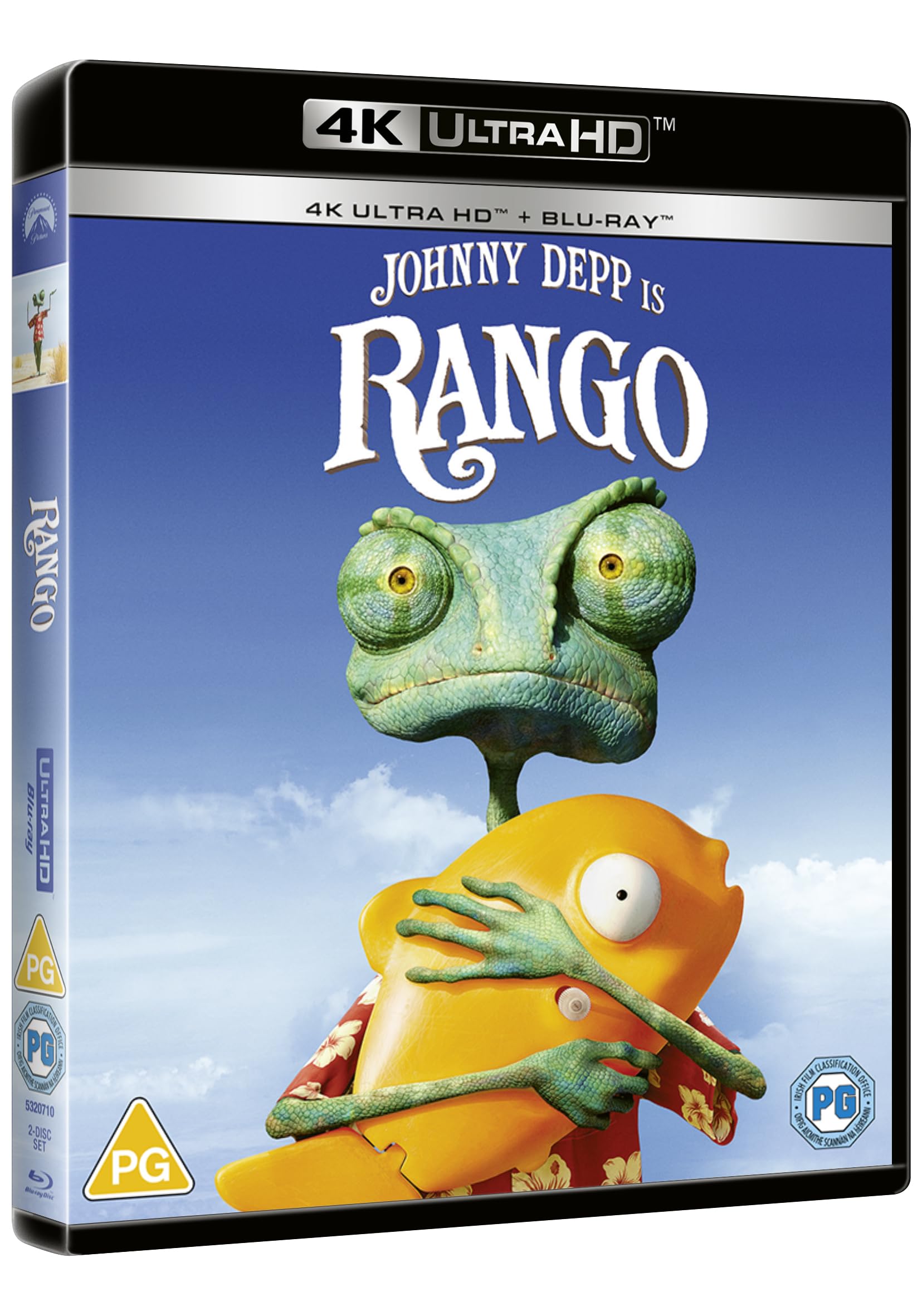 Rango 4K UHD [Blu-ray] [Region A & B & C]