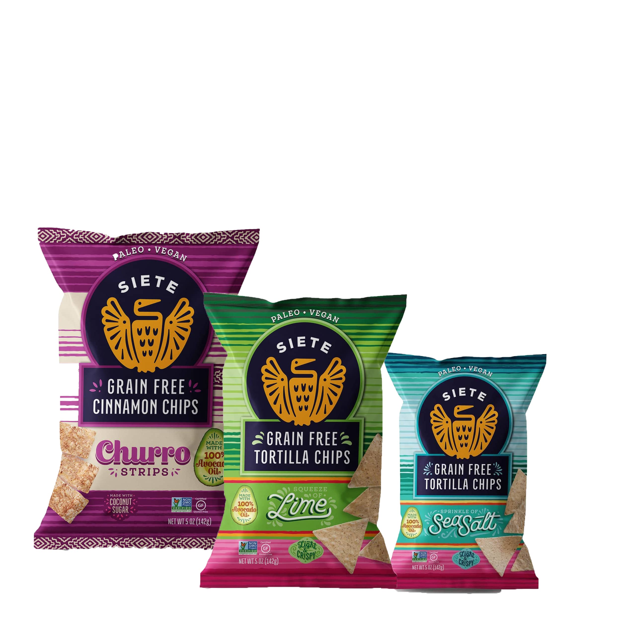 Buy Siete Best Sellers Variety Pack Grain Free Tortilla Chips and