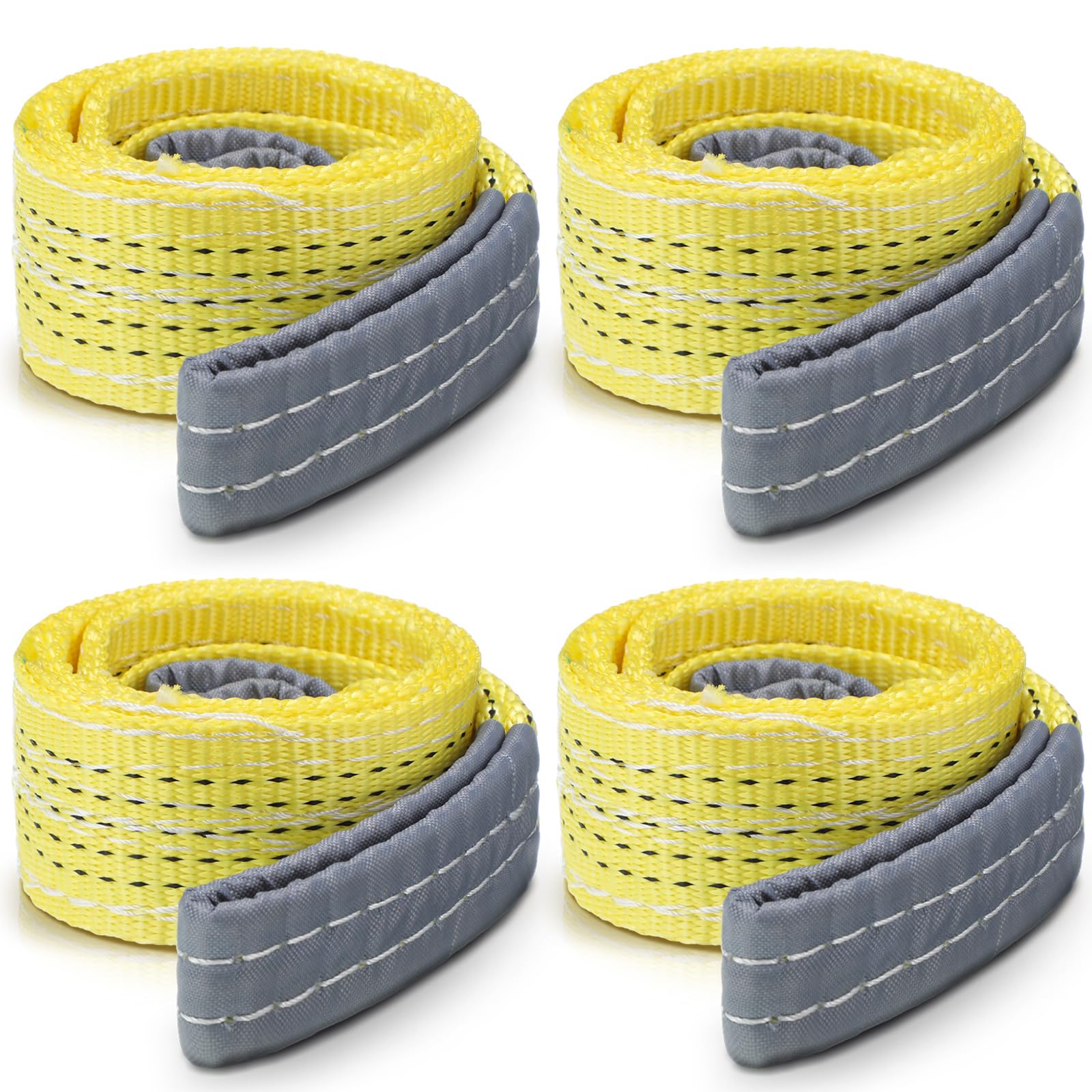 Vincreem 4 Pcs Lift Sling Straps