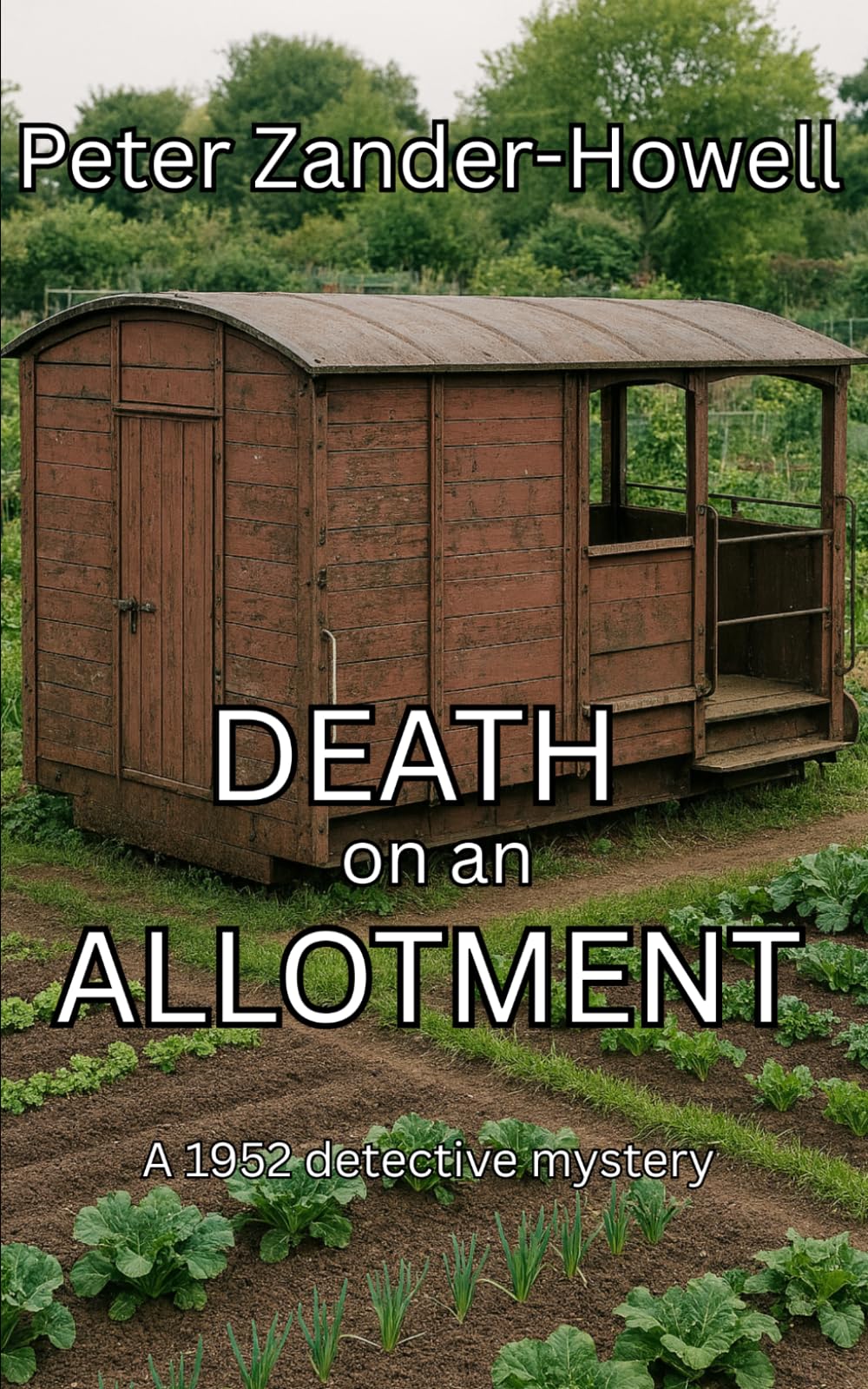 DEATH on an ALLOTMENT: A 1952 Detective mystery
