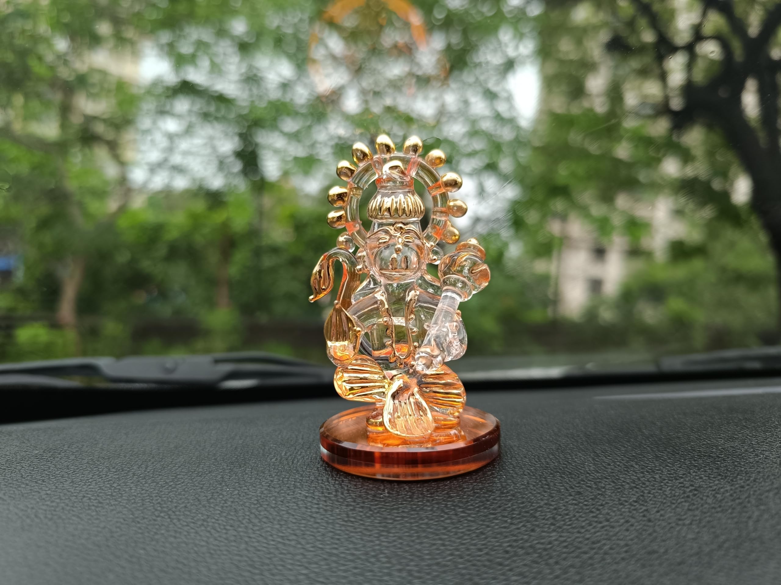 Buy Glass Hanuman Idol | Borosilicate Glass Hanuman Idol for Car