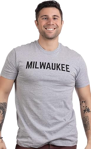 Miniatura 2 de Milwaukee Camiseta clásica retro City gris Wisconsin Beer Brew Pride para hombres y mujeres