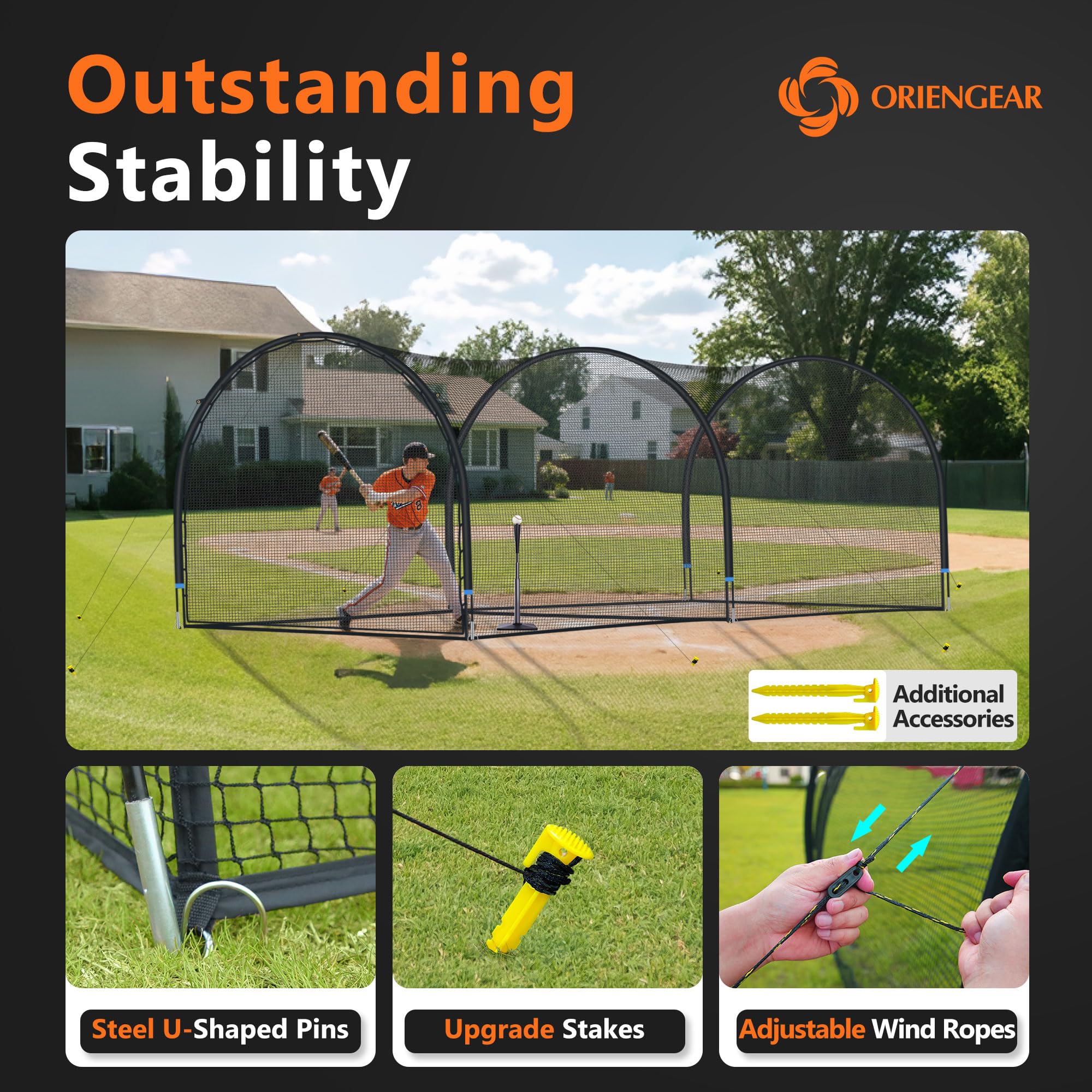 バッティングケージ 楽天市場】【Gagalileo 送料無料 即納】【改良型 ウェビング型