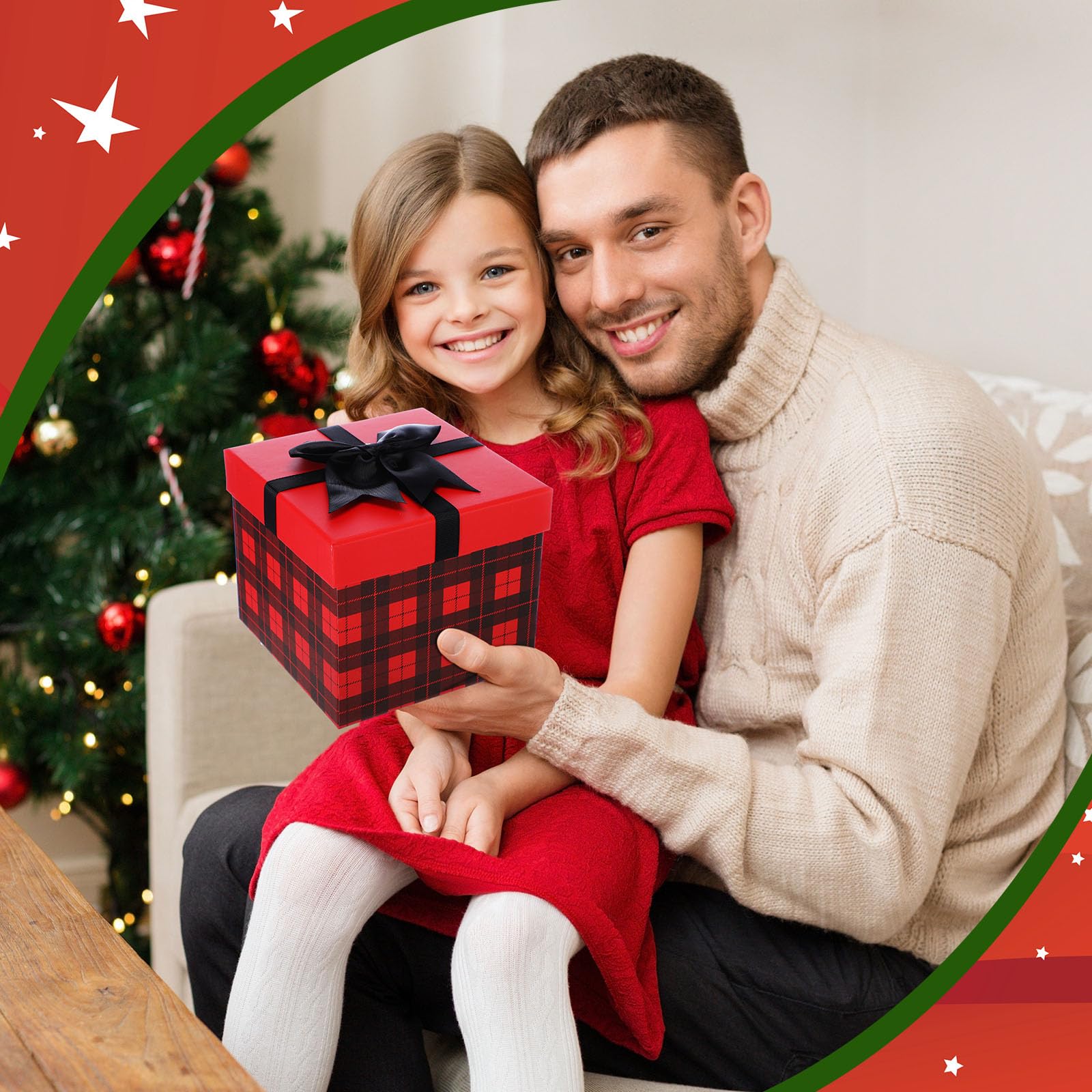 Amazon.co.jp: TaoBary クリスマス入れ子ギフトボックス クリスマス