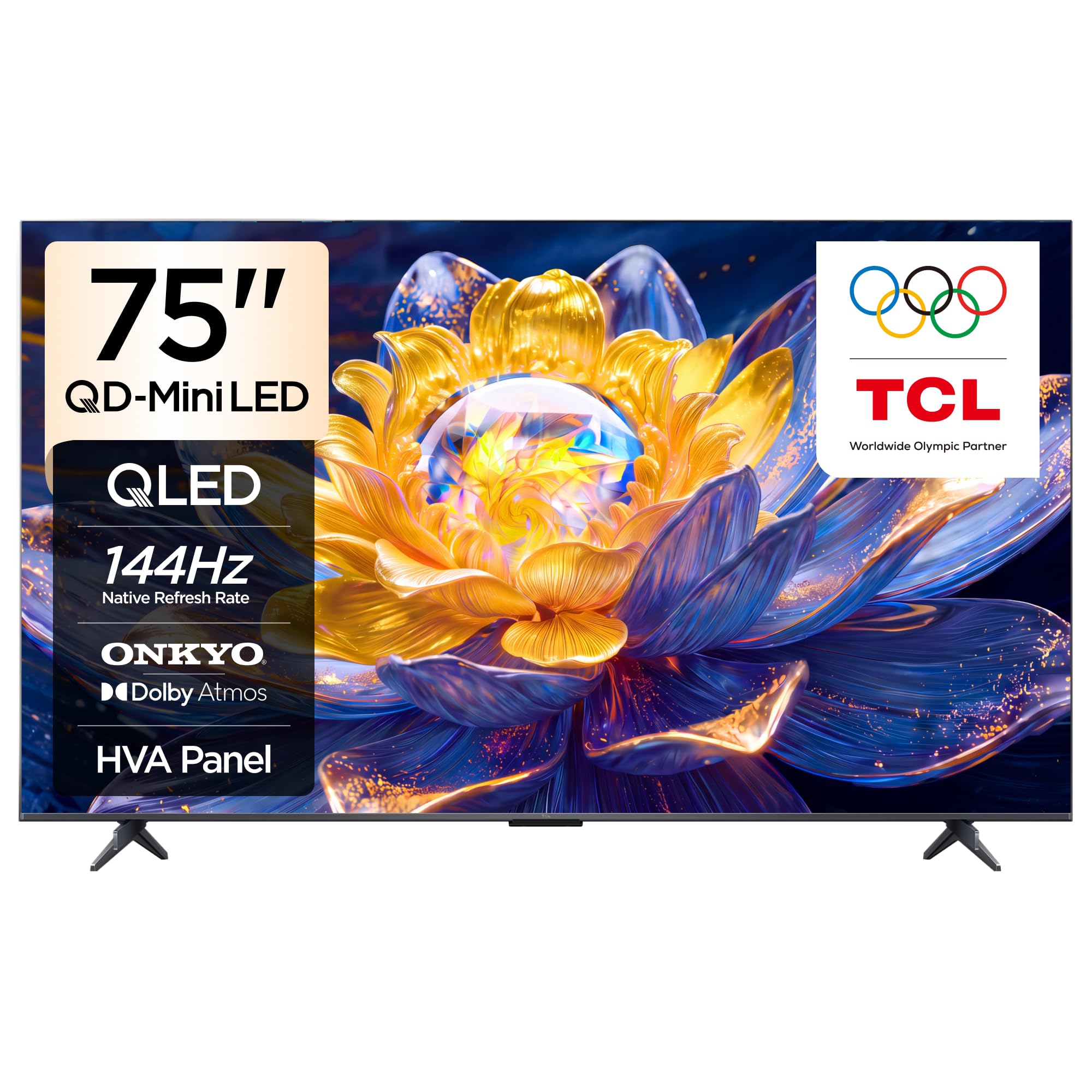 TCL 75 inç Akıllı TV 75Q6C 4K QD-Mini LED Renkli Quantum…