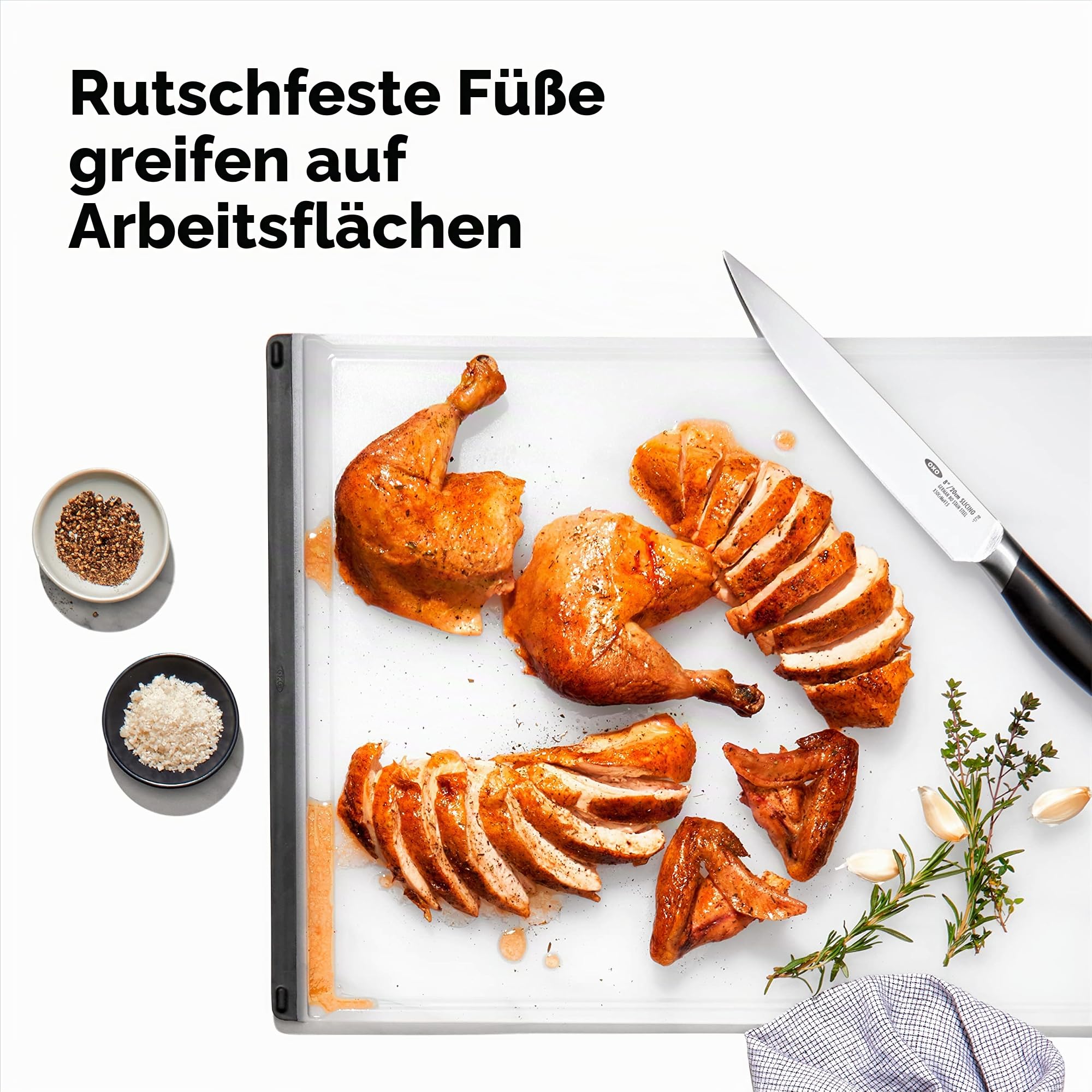 OXO Good Grips Schnitz- und Schneidebrett aus Kunststoff