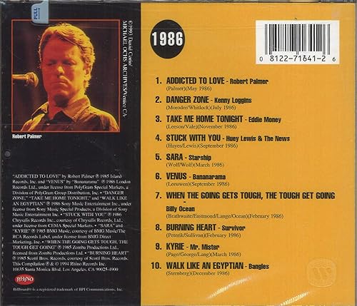 Vista 2 de Billboard Top Hits 1986