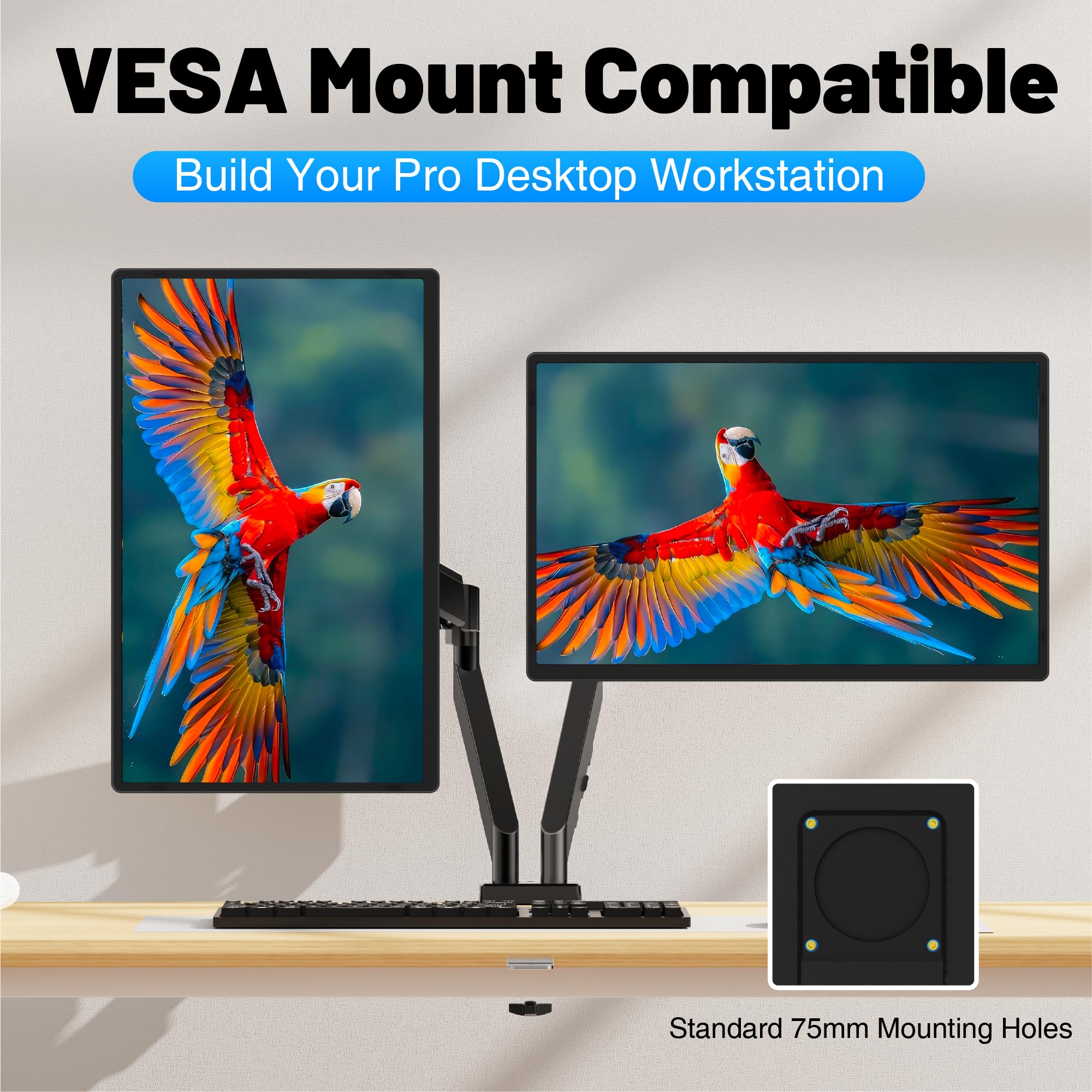 CIDETTY 16" Laptop Screen Extender, 1920x1200 FHD Portable Monitor for Laptop, 360° Magnetic Stand Travel Second Screen for Mac, Windows, Android Phone - 5