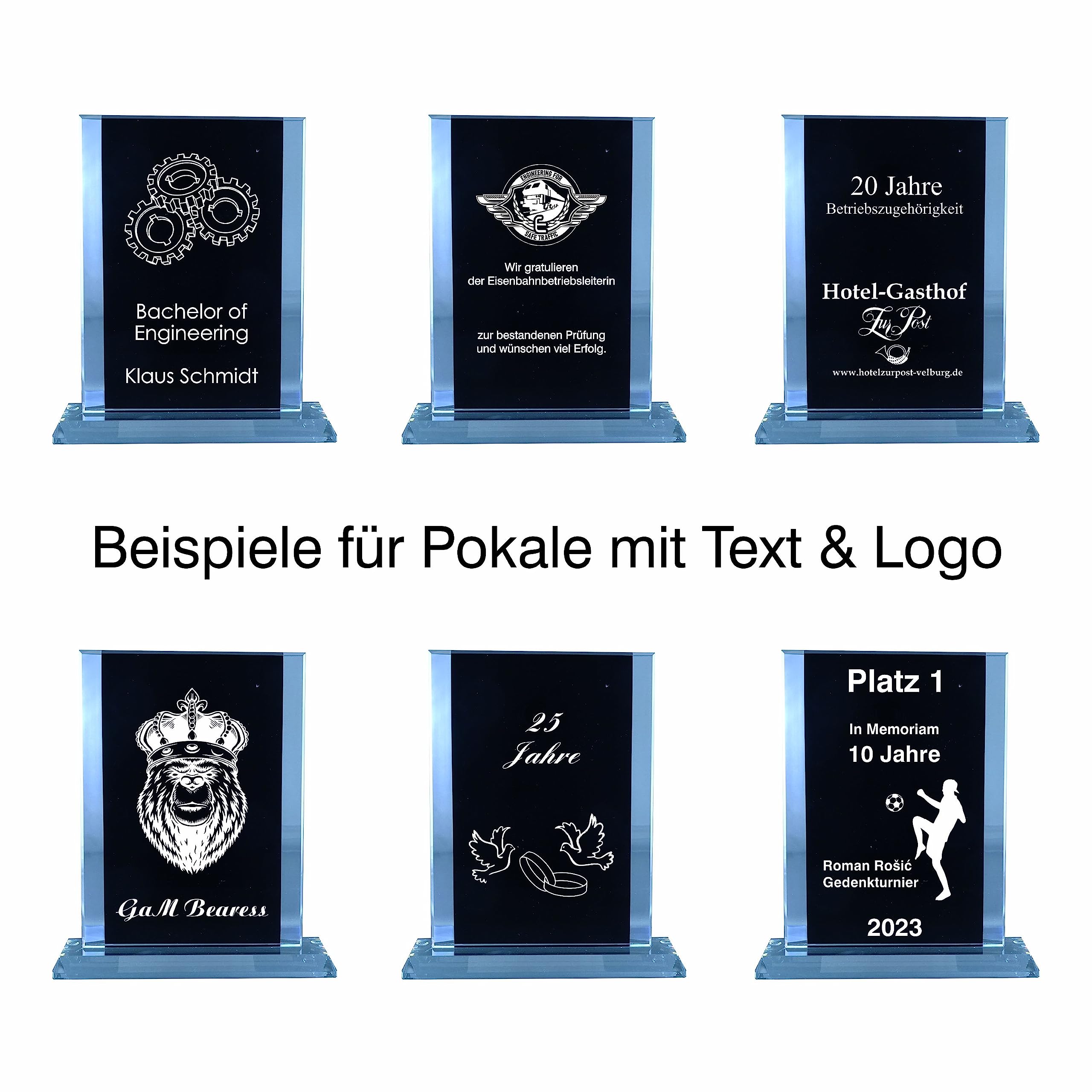 GLASTROPHÄE schwarz