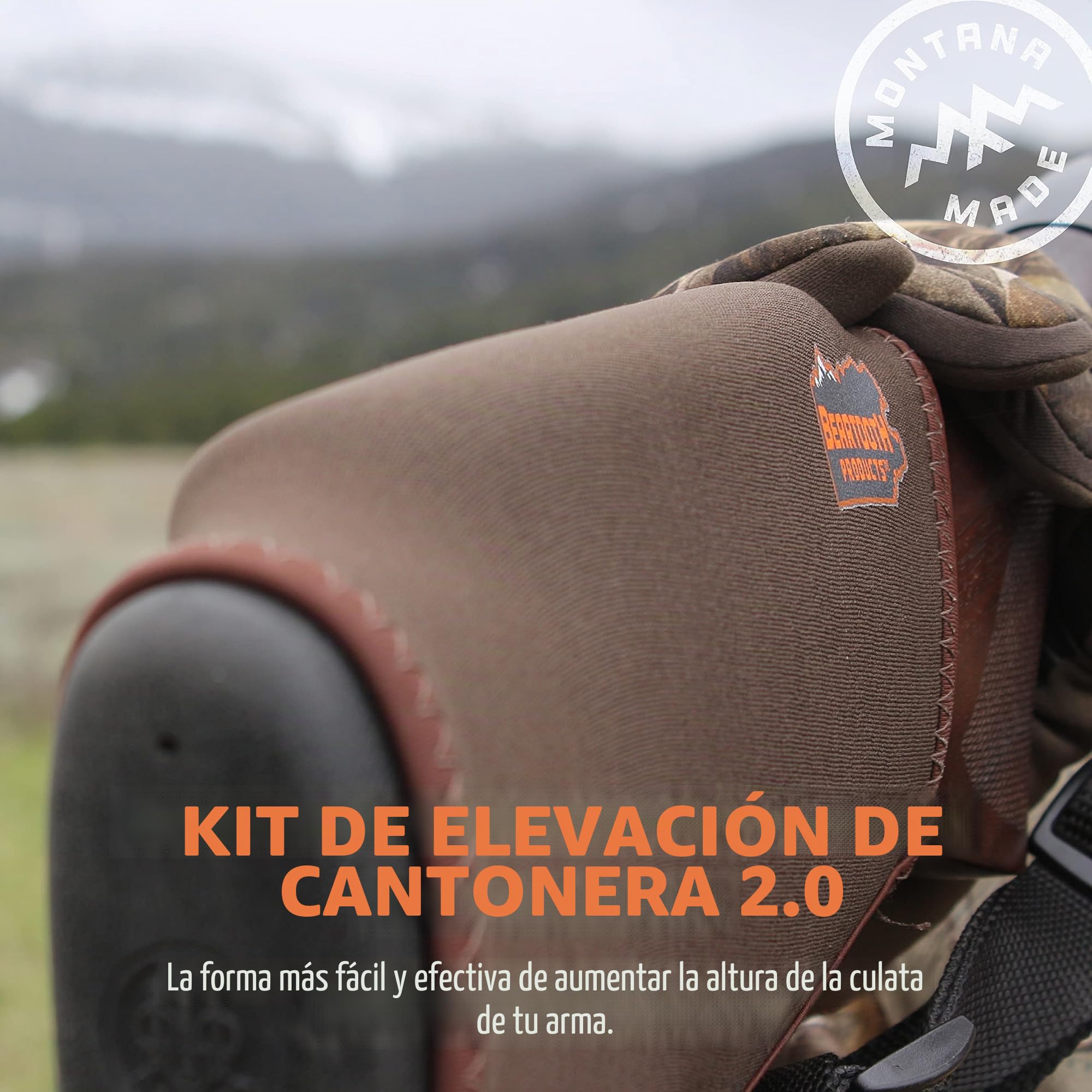 Beartooth Products Kit de elevación de Peine 20 (Tapa de Material de Pistola de Neopreno (5) Inserciones de Espuma de Alta Densidad) sin bucles