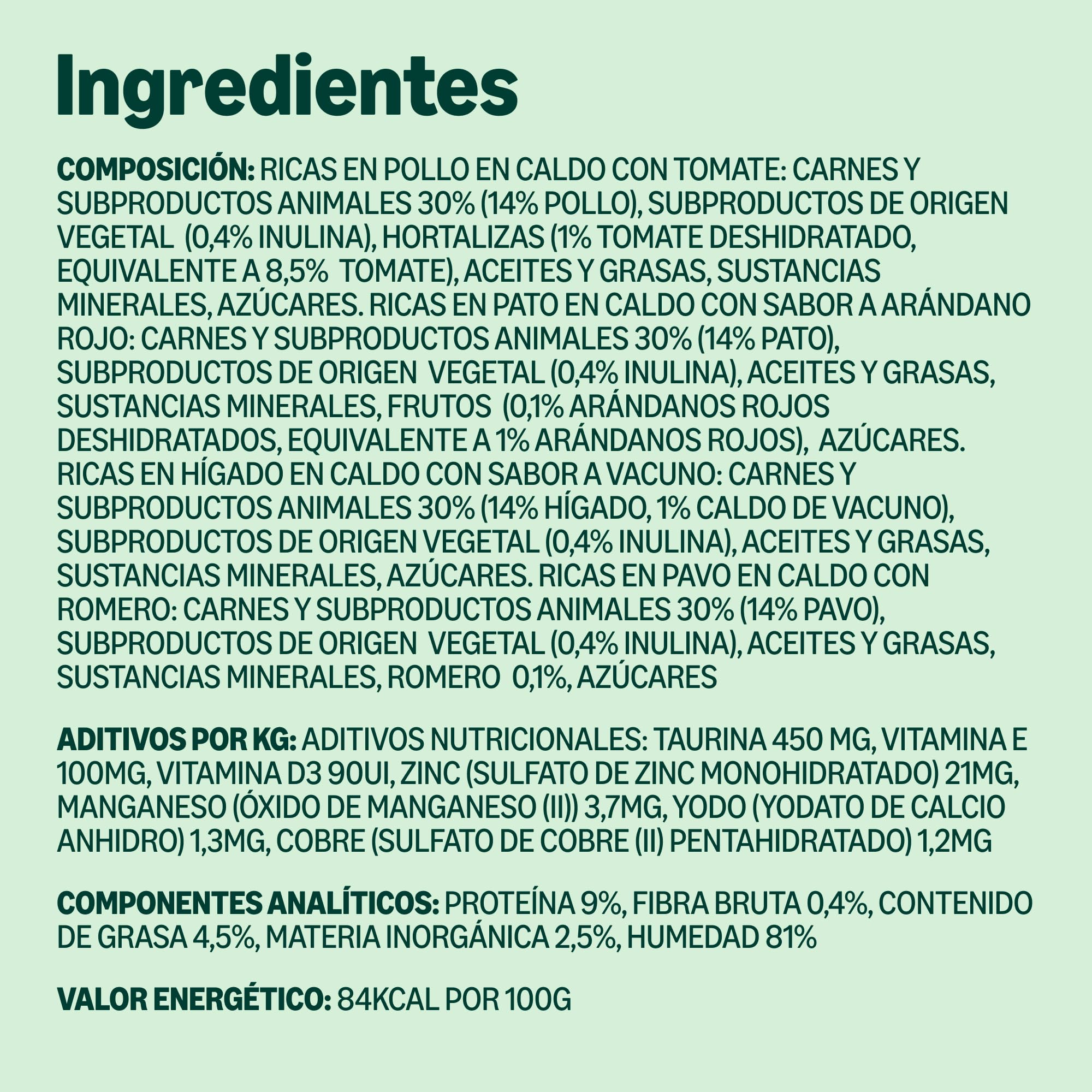 by Amazon Comida húmeda para Gatos Adultos sin Cereales Selección de Carne en Caldo, 4.76 kg (56 Paquetes de 85g) (Antes Lifelong)