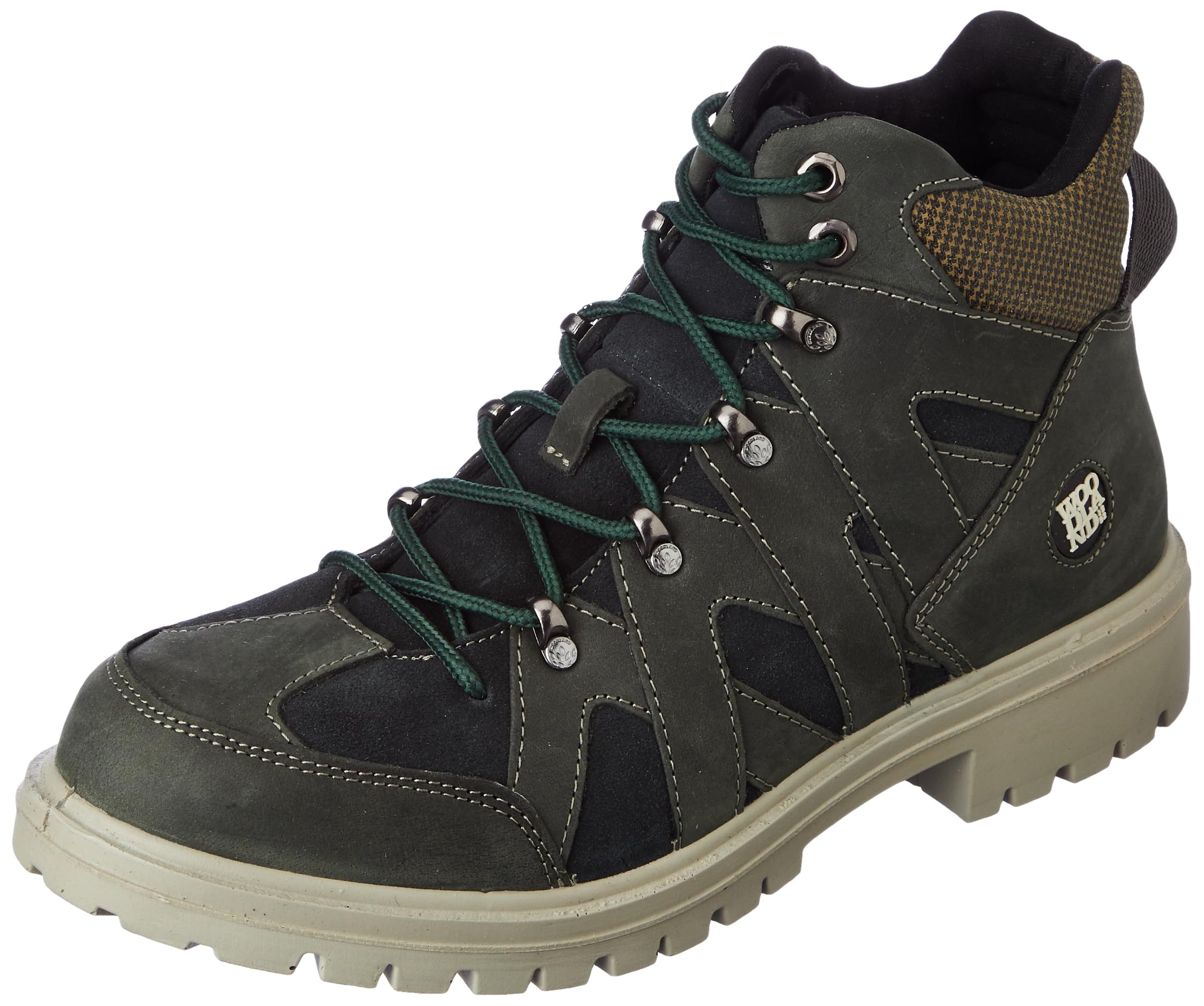 Woodland Mens Olive Green Leather Boots-6 UK (40 EU) (GB 2089116) (B0BYJJHL6R) Amazon Price History, Amazon Price Tracker