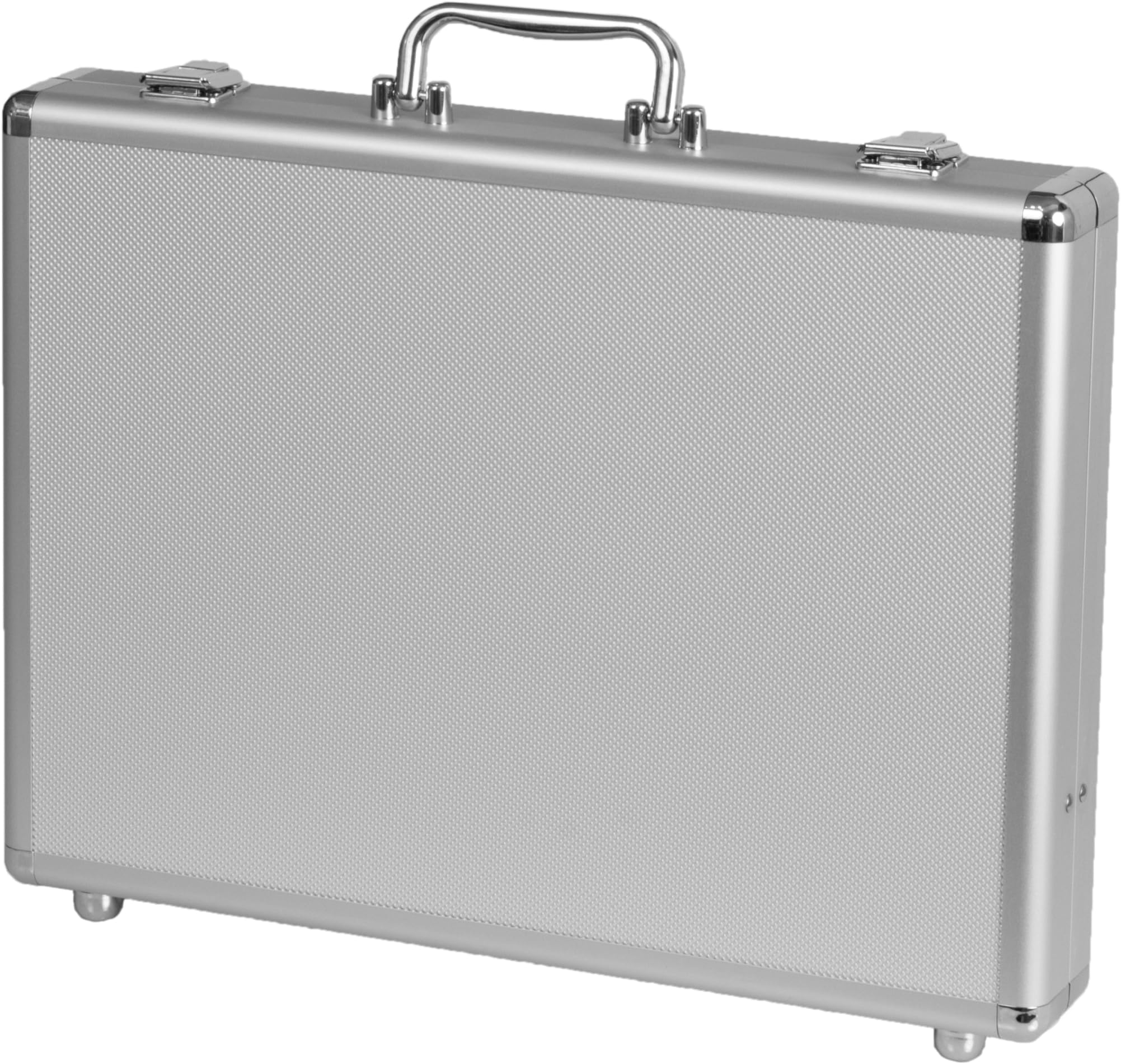 Alumaxx Attachékoffer MINOR, Aktenkoffer aus Aluminium, Dokumentenkoffer silber, schmaler Aluminiumkoffer Pilot Case, 41 cm, 3 liters, Silver (Silber)