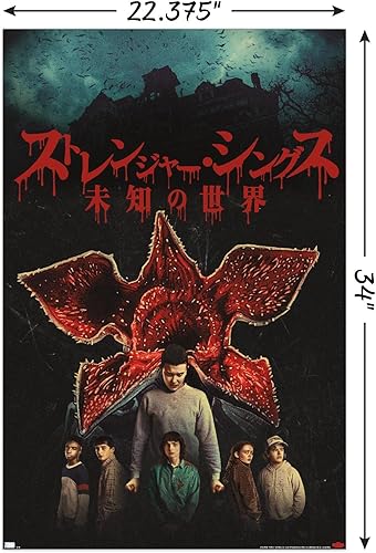 Miniatura 3 de Netflix Stranger Things Temporada 4 - Póster de pared internacional