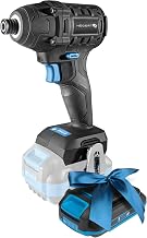 HÖGERT TECHNIK Akku-Schlagschrauber 18V, Bürstenlose Prallbügelmaschine, 200 Nm Drehmoment, 1/4'' HEX, LED-Beleuchtung, 3 Drehmomentstufen, Metallgetriebe + PROMO 2,0 Ah Akku
