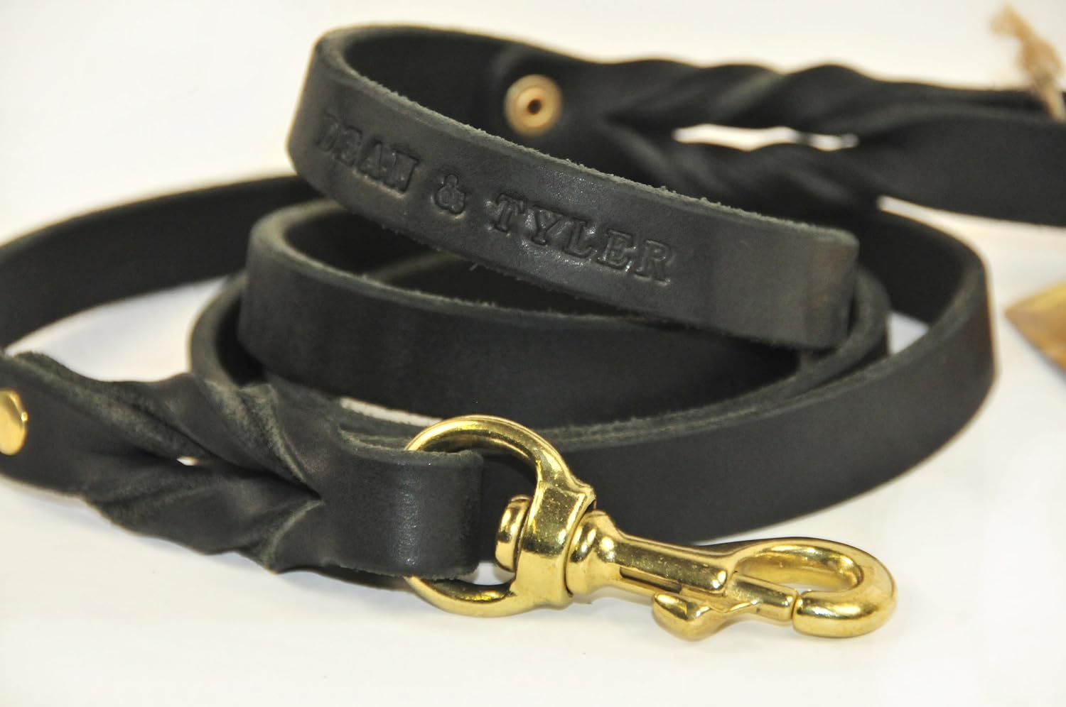 Dean & Tyler Love to Walk Dog Harness, 6-Feet, Black