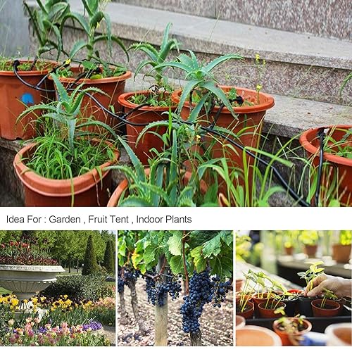 Miniatura 7 de Conjunto de tubos para riego 14 equipo para riego nuevo  equipo de irrigación automática para invernadero y jardineros juego de enfriamiento para