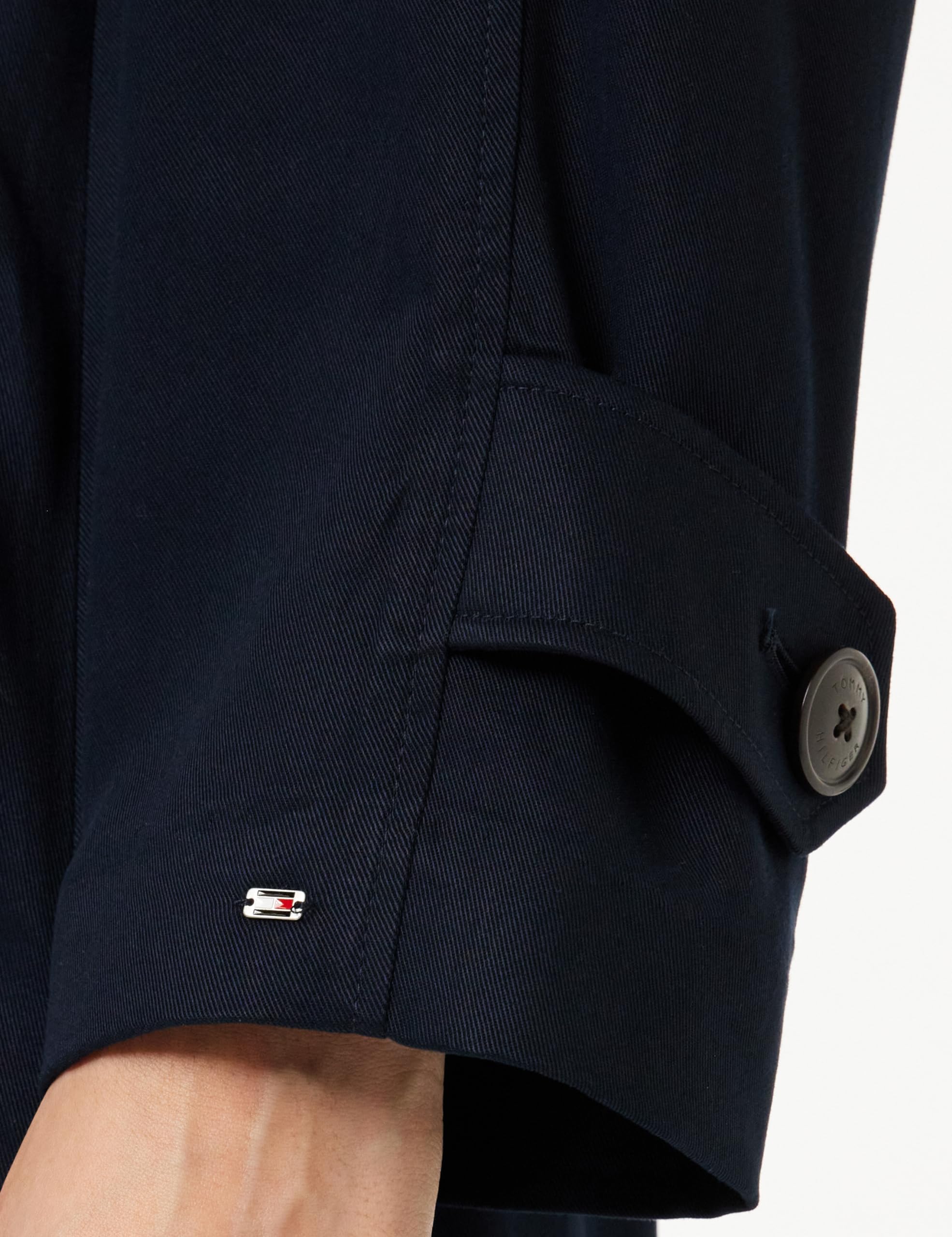 Tommy Hilfiger Płaszcze tkane Kobiety Tencel Blend Fluid Trench