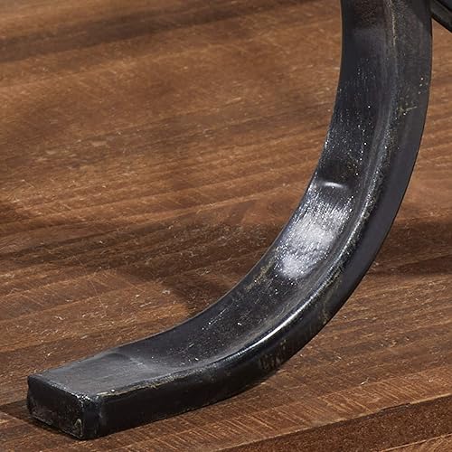 Miniatura 12 de Deco 79 Mesa consola industrial de madera y metal, 39 x 25 x 12 pulgadas, marrón/negro Marrón,Blanco,https://www.amazon.com/dp/undefined