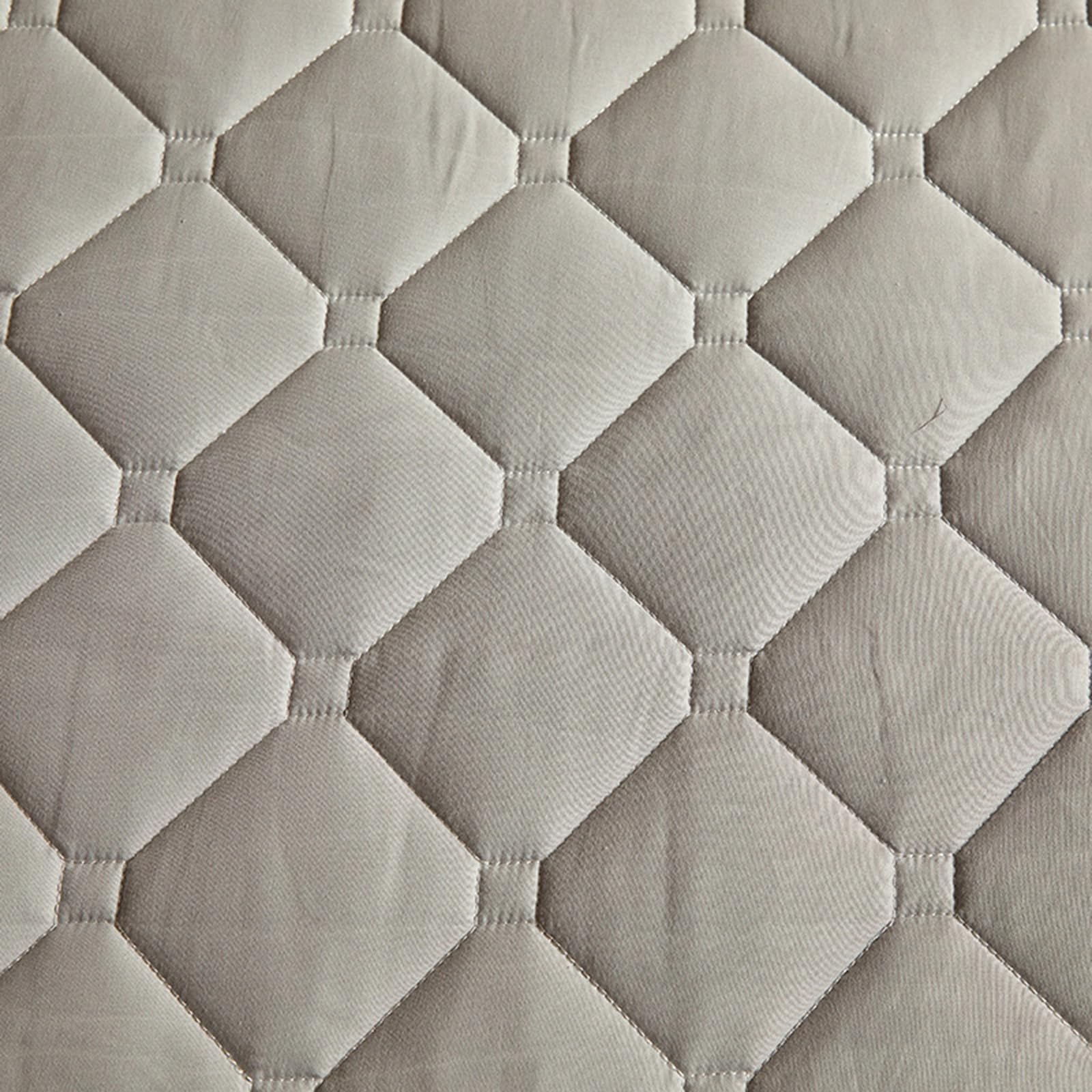 Coprimaterasso trapuntato con cerniera, completamente racchiuso, per letti singoli/matrimoniali/king size, personalizzabile, lavabile e rimovibile, rivestimento totale a 360°, lenzuolo con angoli