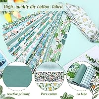 Vista 3 de Kingdder Tiras de Tela de Gelatina para Acolchado, Rollo de Retazos de 2.55 Pulgadas, Rollo de Algodón para Patchwork, Tela de Gelatina