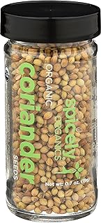 Spicely Organic Coriander Seeds 0.7 Oz Certified Gluten Free