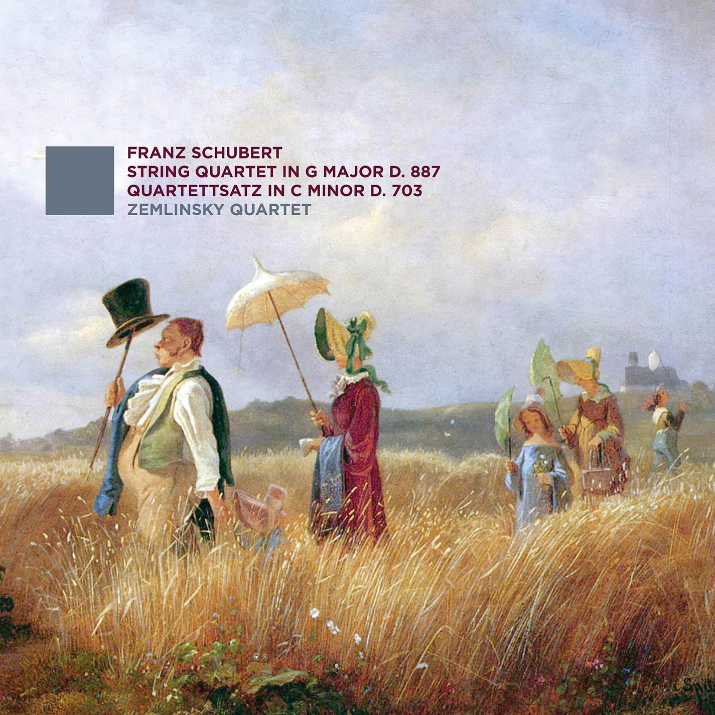 Franz Schubert: String Quartet in G major D. 887; Quartettsatz in C minor D. 703