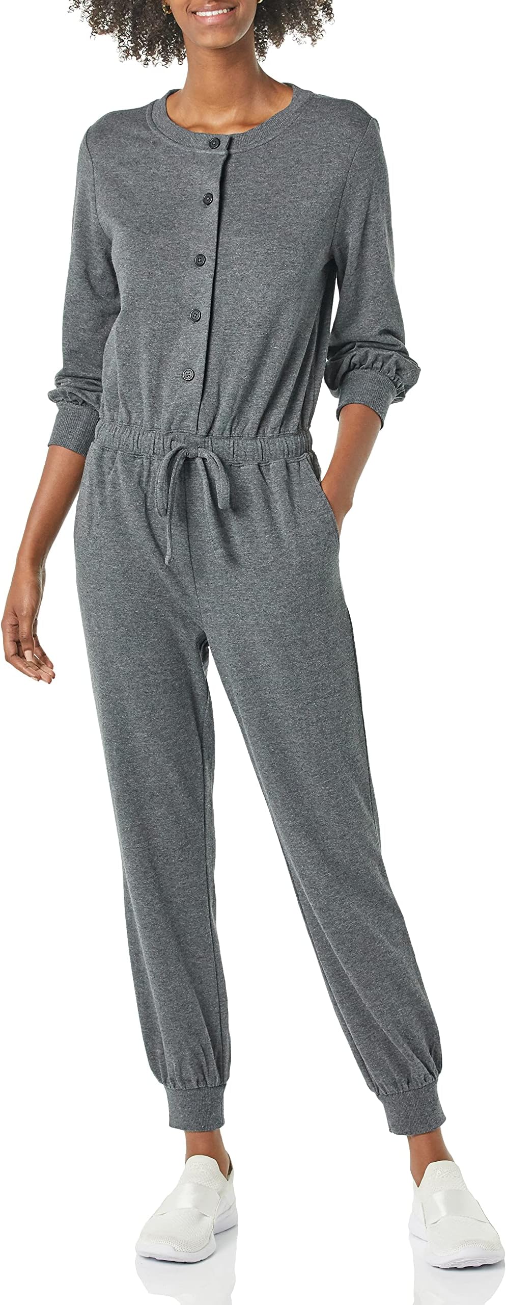 Amazon EssentialsWomen's Fashion Studio Terry Jumpsuit